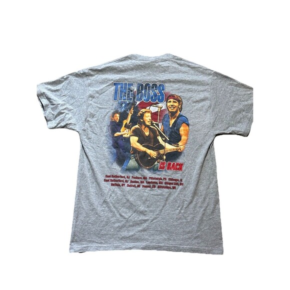 Vintage 2003 BRUCE SPRINGSTEEN & THE E STREET BAND "THE RISING" Concert‎ T-Shirt - Picture 4 of 6